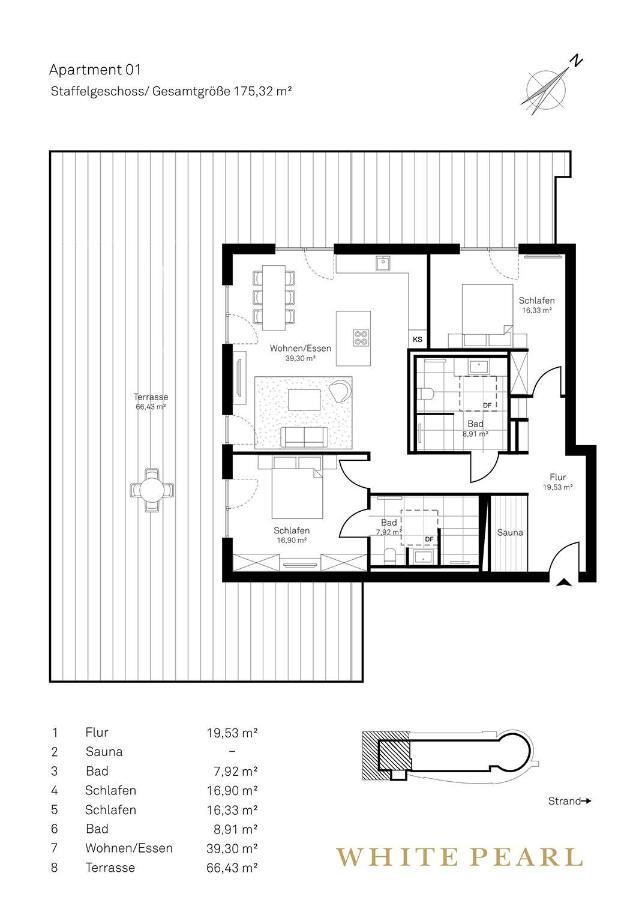 White Pearl Apartment 4 01 Timmendorfer Strand Zewnętrze zdjęcie